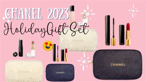 chanel 2023 holiday gift sets.